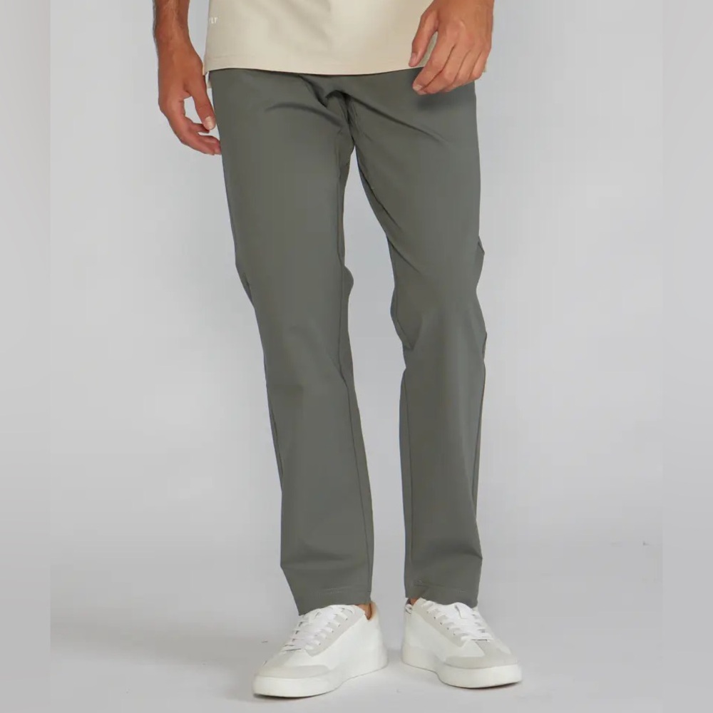 Bylt Basics Everyday Pant 2.0 - Straight Fit Charcoal 34T